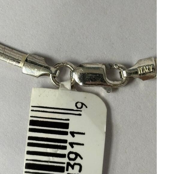 OTC Sterling Silver Omega Necklace Chain 16" NWT #64324 - Picture 4 of 5